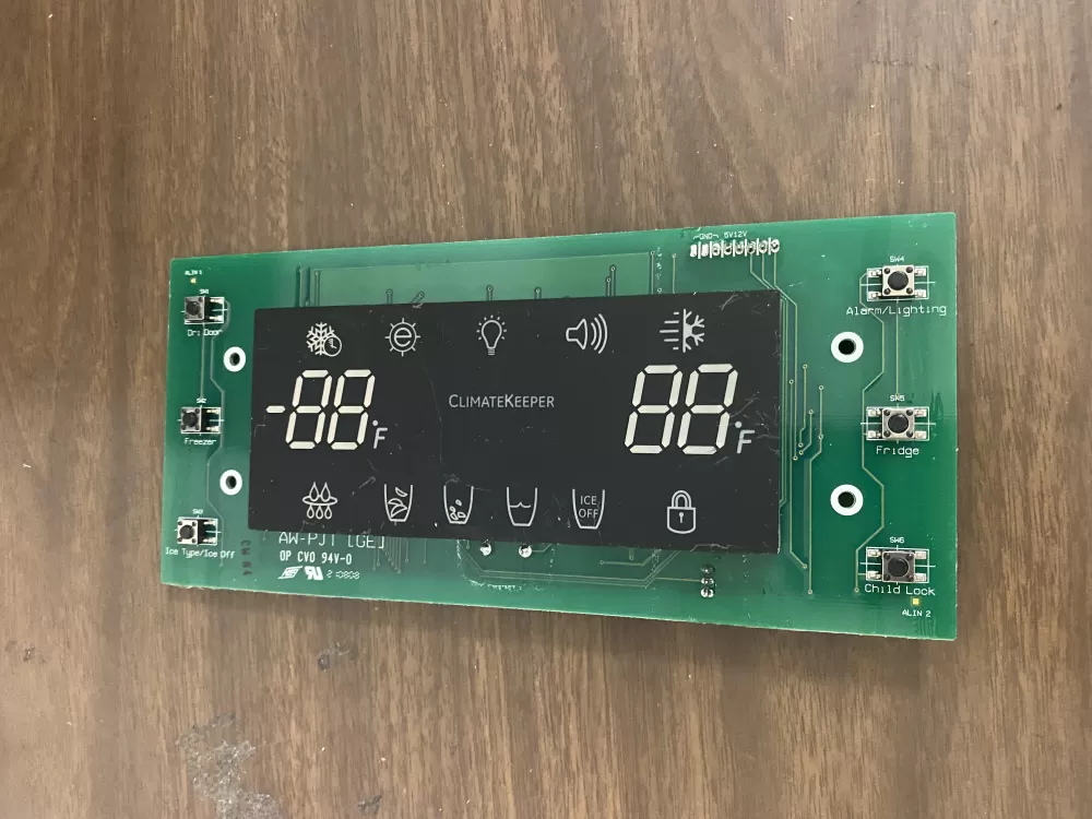 Samsung DA41-00475E Refrigerator Control Board UI LED AZ39915 | BK970