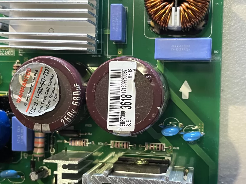 LG EBR73093602 EBR73093607 Refrigerator Control Board AZ44263 | 176