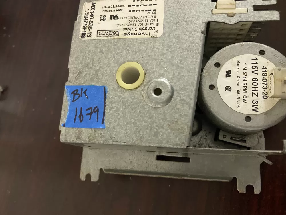 GE 165D4779P108 Wd21x10236 Dishwasher Timer AZ32530 | BK1679