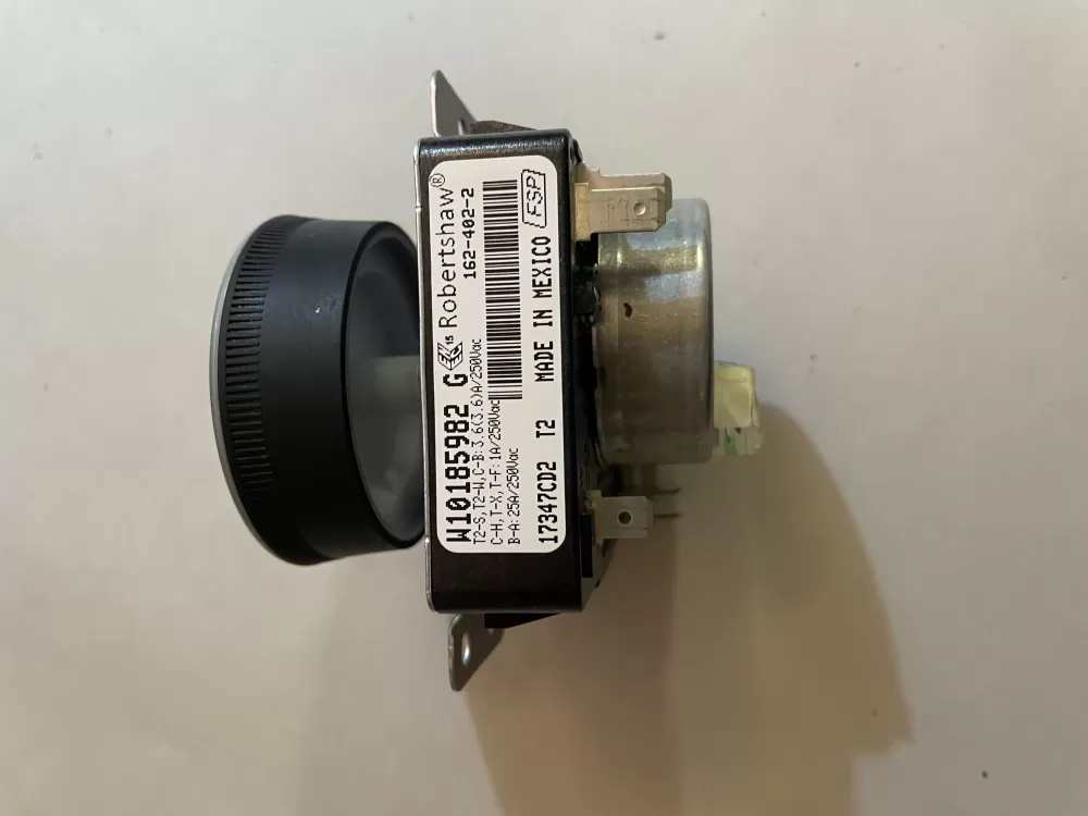 Whirlpool  Maytag  Kenmore AP6016541 W10185982 WPW10185982VP WPW10185982 PS11749831 Dryer Timer