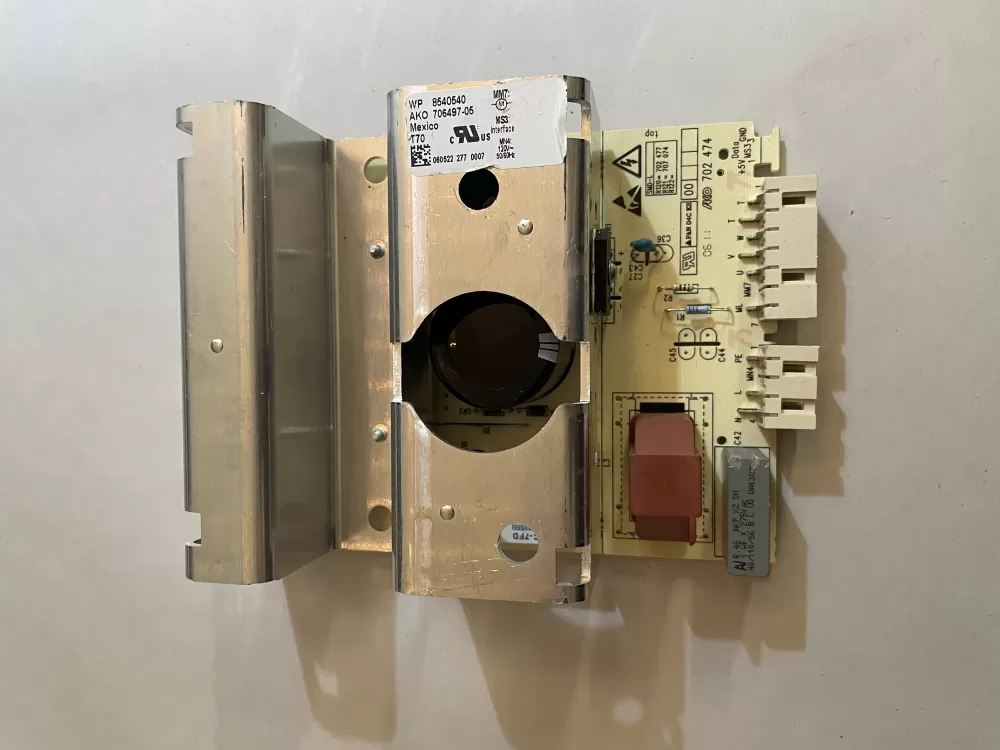 Whirlpool  Kenmore  Maytag WPW10163007  AP6016015  W10163007  1454931  8540540  8540540R  PS11749298 Washer Control Board