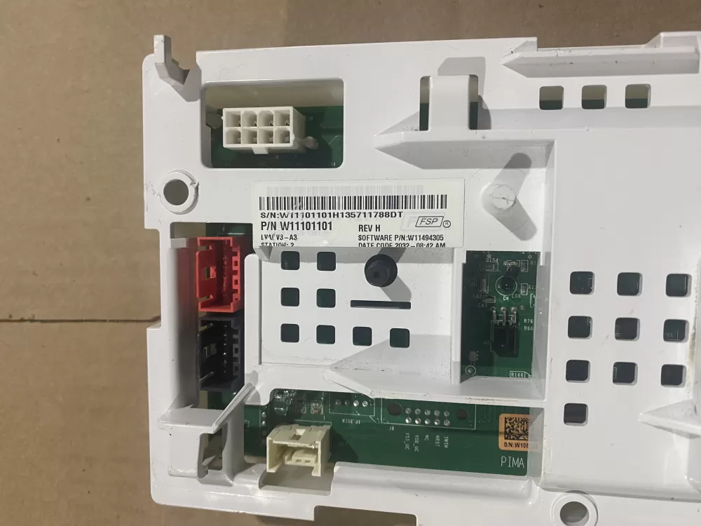 Whirlpool AP6285268 W11101101 W11170319 Washer Control Board AZ63785 | BK2081