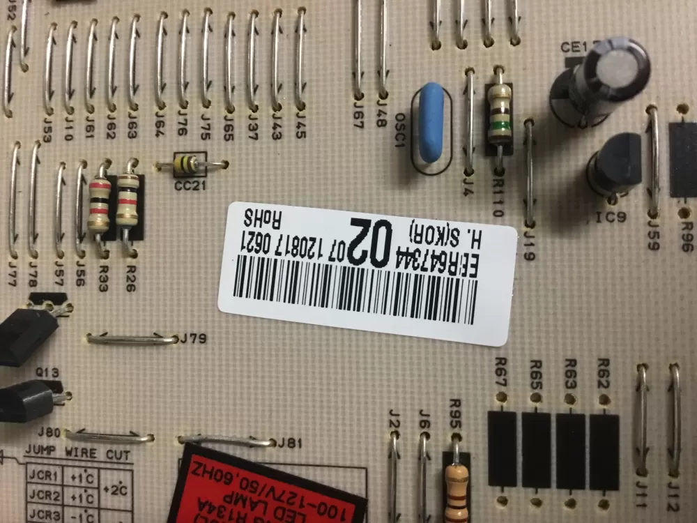 LG Kenmore EBR64734402 Refrigerator Main Power Control Board AZ16614 | NR31
