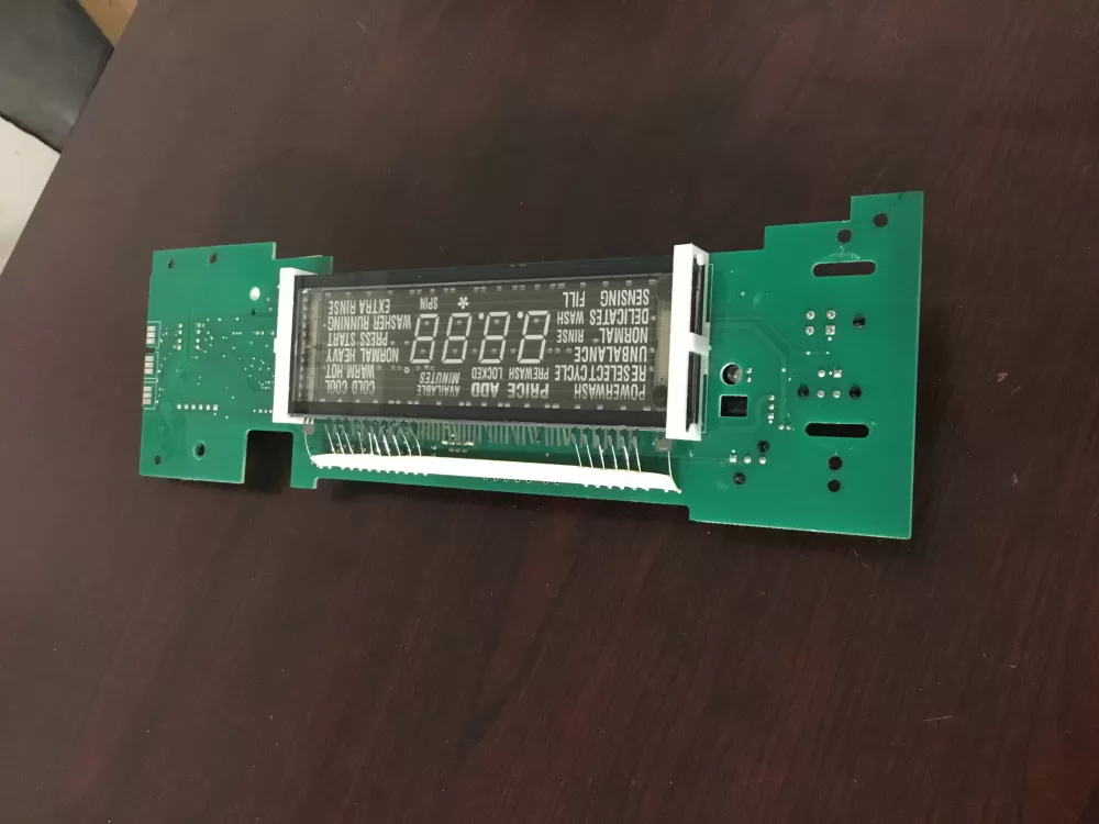 Maytag W11323695  AP6887094  W11229666  W10781747  W10821580  W10821595  W10849076  W10849081  W10866347  W10866387  W10866388  W10873788  W10873812  W10873825  W10881723  W10881724  W10881725  W10895092  W10899812  W10899813  W10903929  W10903932  W10903934  W10909058  W10909059  W10917839  W11033881  W11033882  W11033883  W11051561  W11051562  W11051563  W11085746  W11085747  W11100599  W11105542  W11226801  W11302601 Washer Control Board UI Display