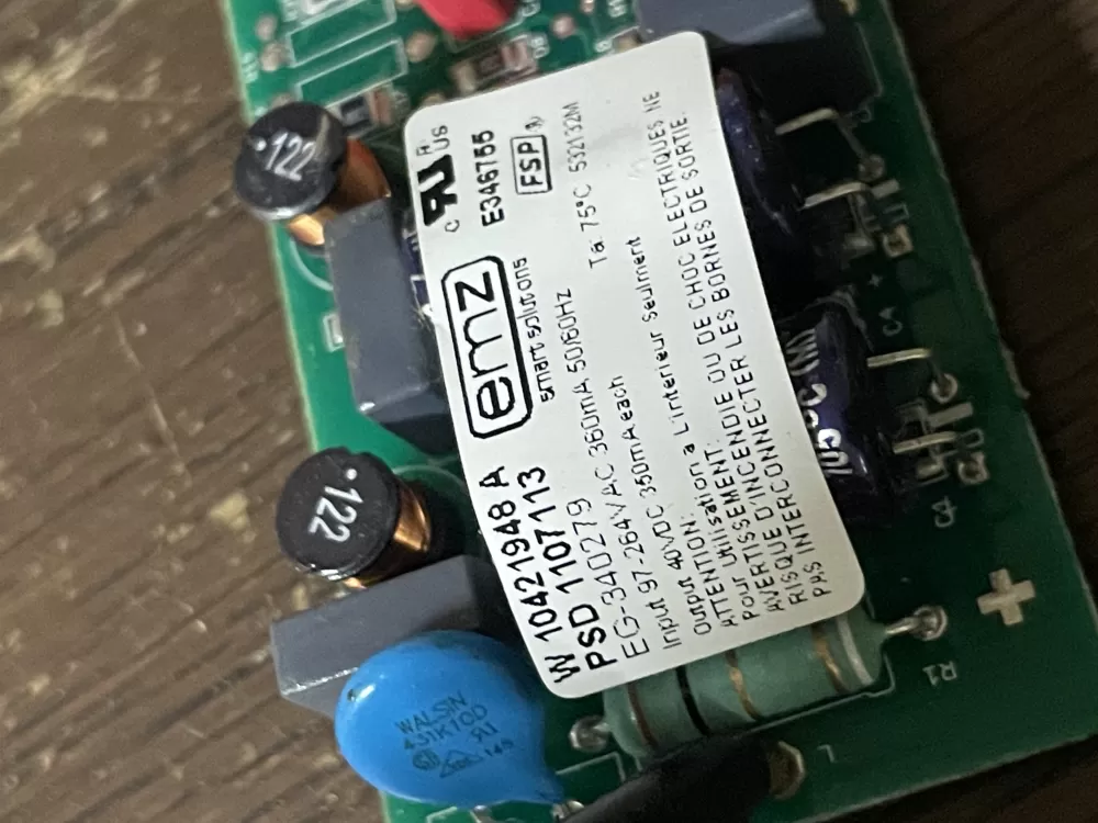 Whirlpool W10306786 Refrigerator LED Inverter Board Box AZ47407 | Wm646