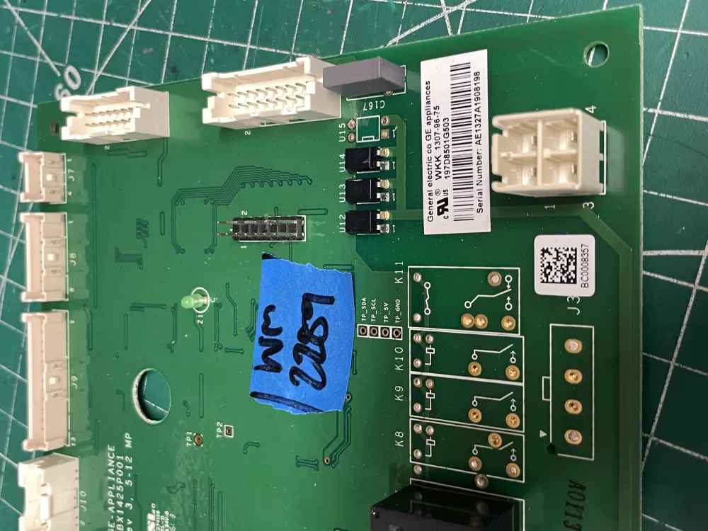 Hotpoint 197D8501G503 EBX1425P001 Refrigerator Control Board AZ207291 | Wm2289