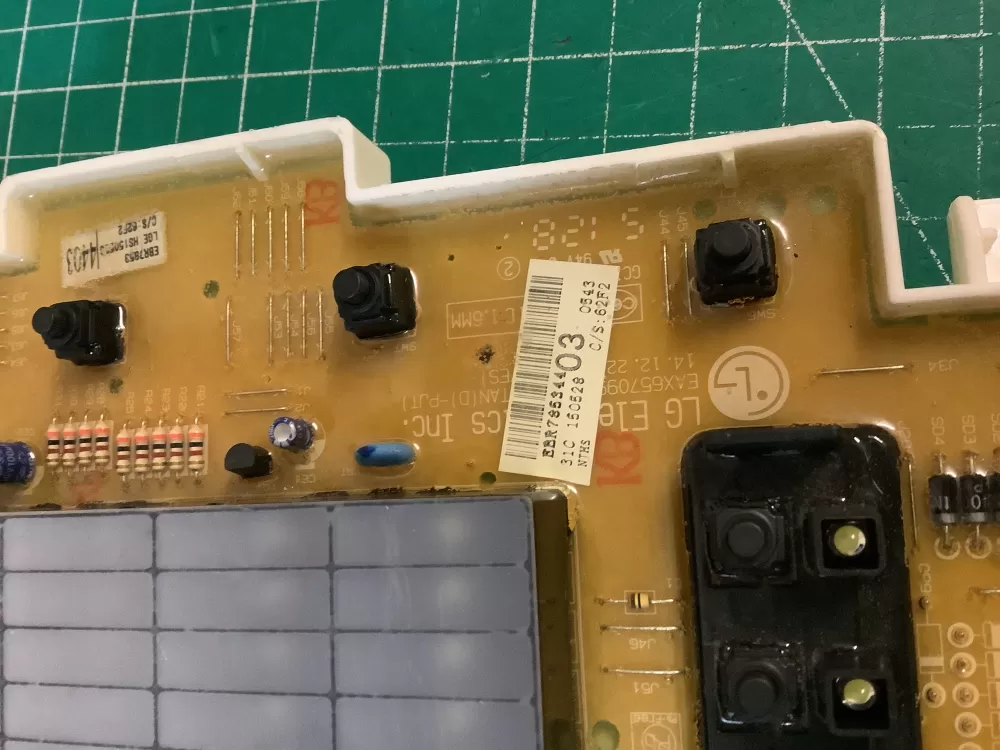 LG EBR78534403 Washer Control Board AZ226229 | NRV855