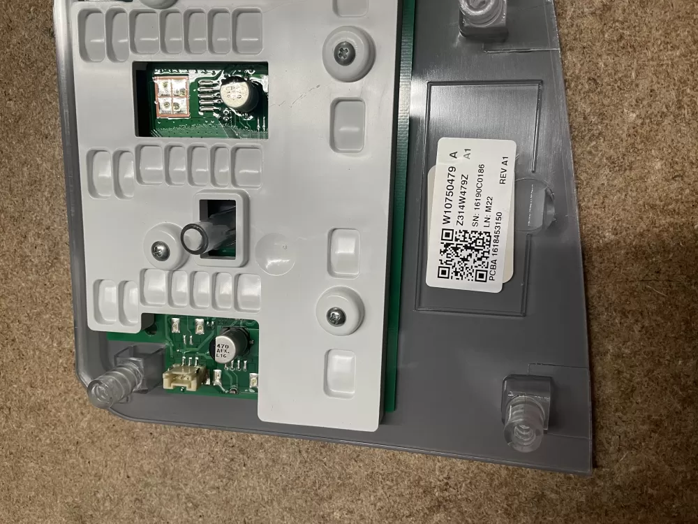Whirlpool W10750479 Washer Control Board User Interface AZ15798 | KMV353