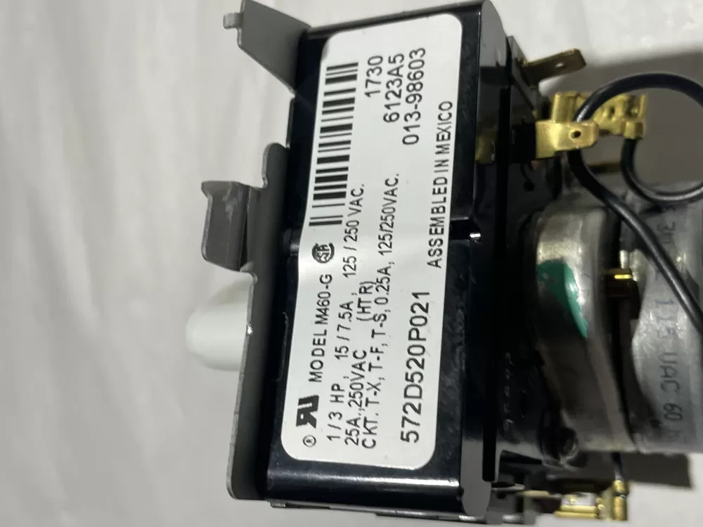 GE 572D520P021 WE4M271 Dryer Timer AZ113691 | Wm625