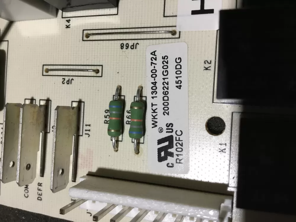 GE EBX1110P002 200D6221G025 WR55X11072 Refrigerator Control Board