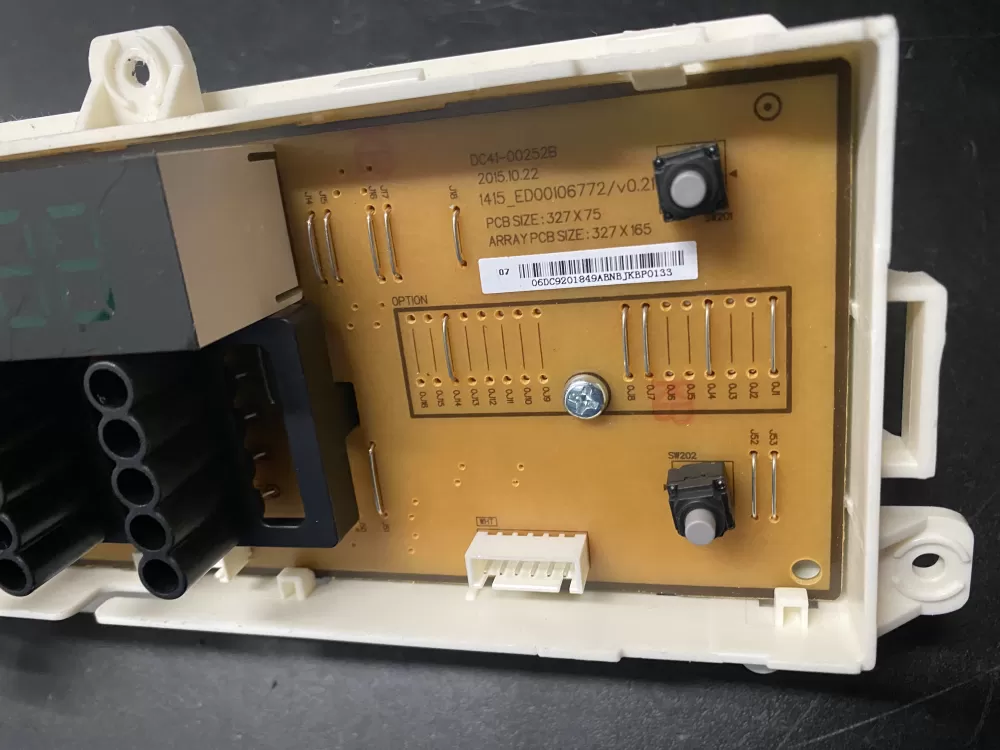 Samsung DC92 01849A Washer Control Board AZ13294 | BKV132