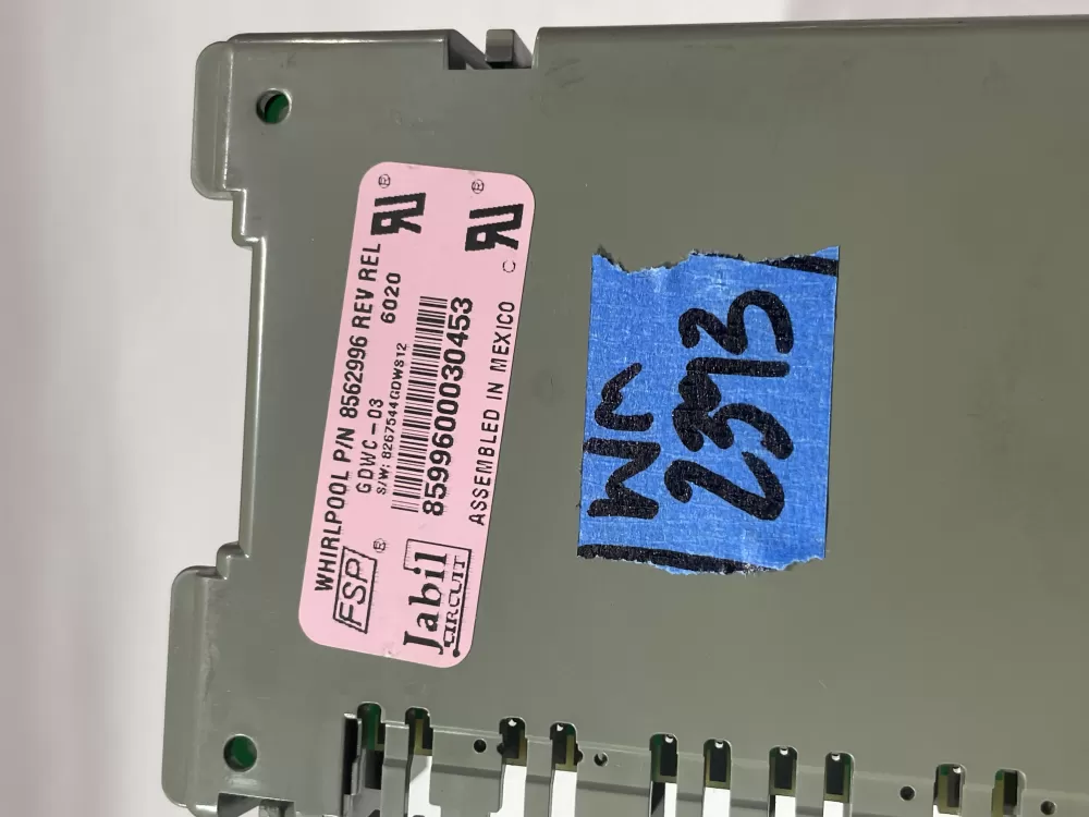 Kenmore KitchenAid W10084141 Dishwasher Control Board AZ142290 | Wm2393