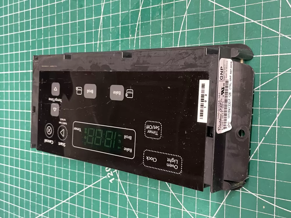 Whirlpool W10841330  100-01558-161 Range Control Board