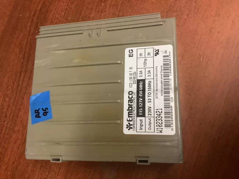 Whirlpool Maytag Kenmore W10233421 Refrigeration Control AZ197422 | AR95