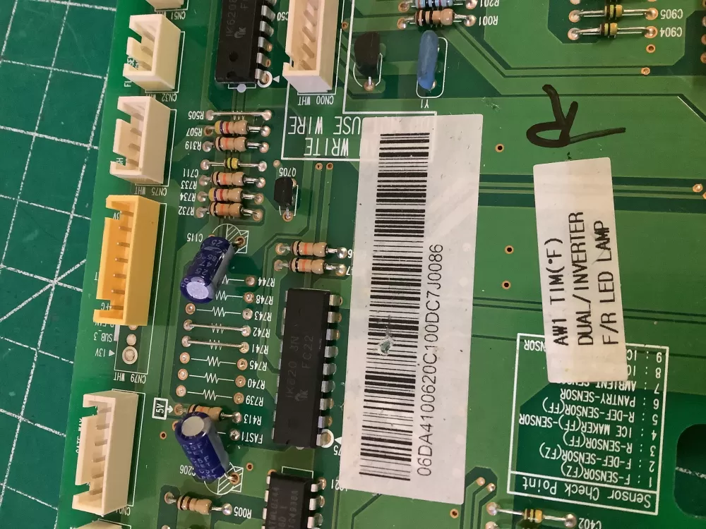 Samsung DA41 00620C DA4100620C Refrigerator Control Board AZ211749 | NR1767