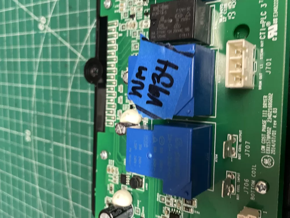 GE 234D2086G004 Dryer Control Board Interface AZ211001 | Wmv934