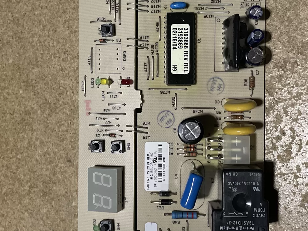 Whirlpool  Kenmore 2252199 Refrigerator 