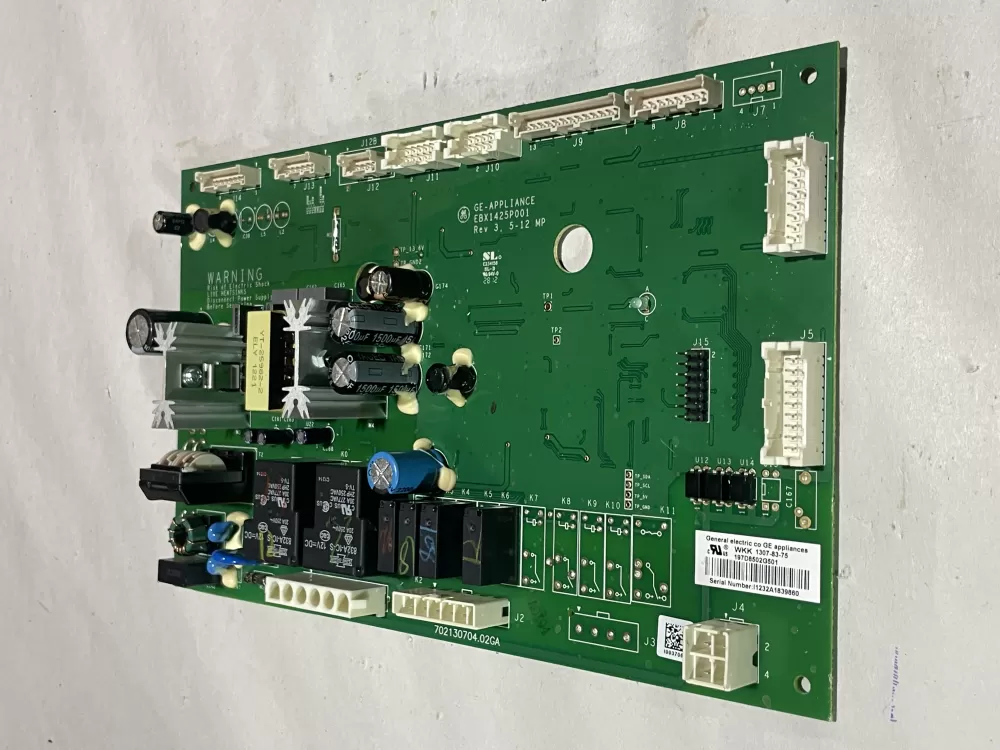 GE 197D8502G501 EBX1425P001 70213070402GA Refrigerator Control Board