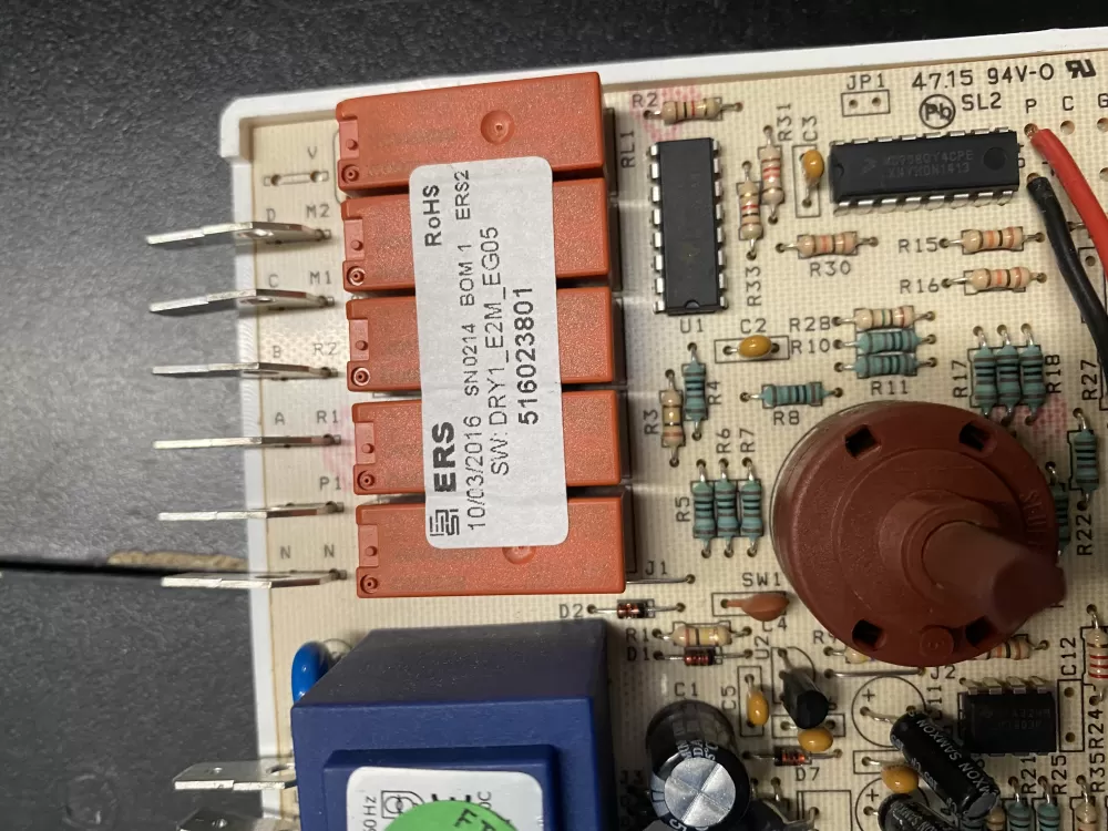 Maytag 516023801 WPW10404695 Dryer Control Board AZ12044 | BK672