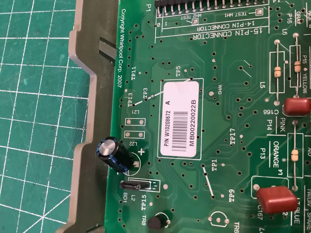 Whirlpool Maytag W10208672 W11202741 Dishwasher Control Board AZ185426 | NR2720