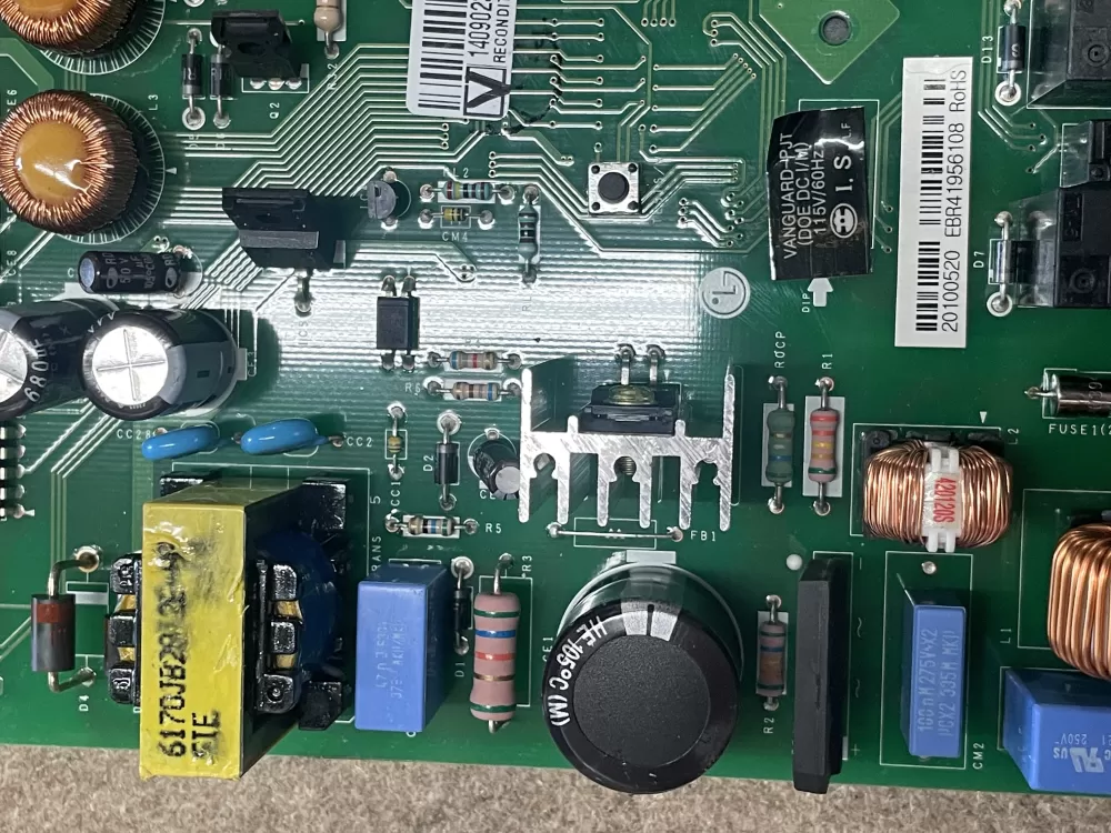 LG Kenmore EBR41956108 Refrigerator Control Board AZ20201 | KM1582