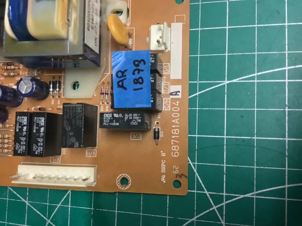 LG 687181A004A P1 6A004 Microwave Control Board 687181a004 AZ201462 | AR1873