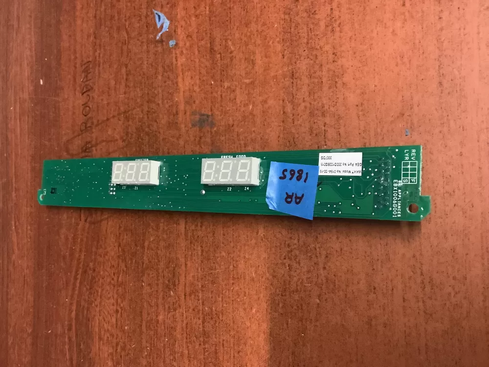 GE Refrigerator Display Control Board AZ195672 | AR1865