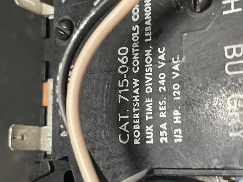 Robertshaw 715-060 Timer AZ22782 | WM1220