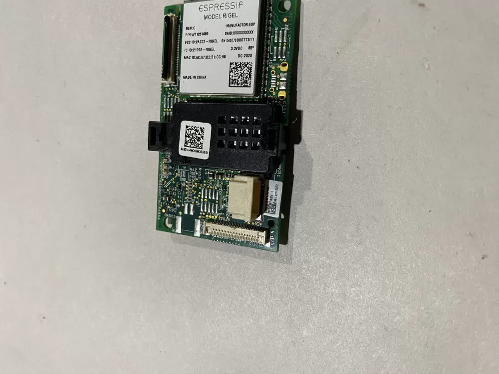 Whirlpool W11261889 Washer Or Dryer Bluetooth Control Board AZ141435 | BK1703