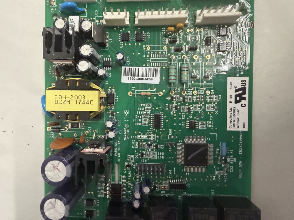 GE 200D6221G028 EBX1110P002 Refrigerator Control Board AZ217027 | KM2444