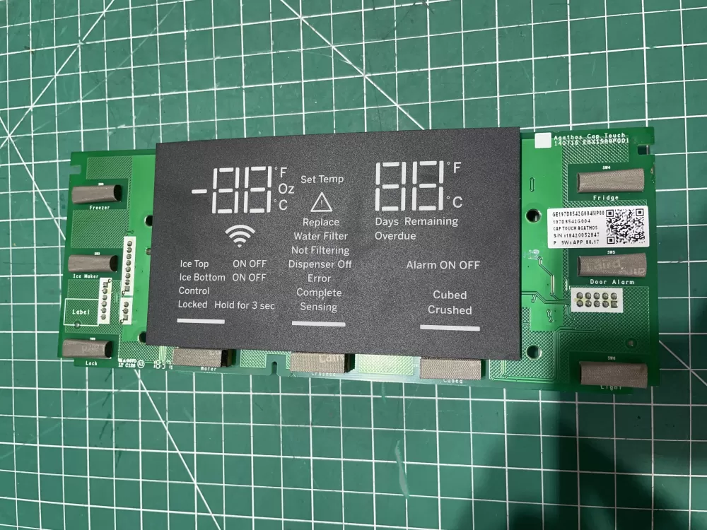 GE 197D8542G004 Refrigerator Control Board Dispenser