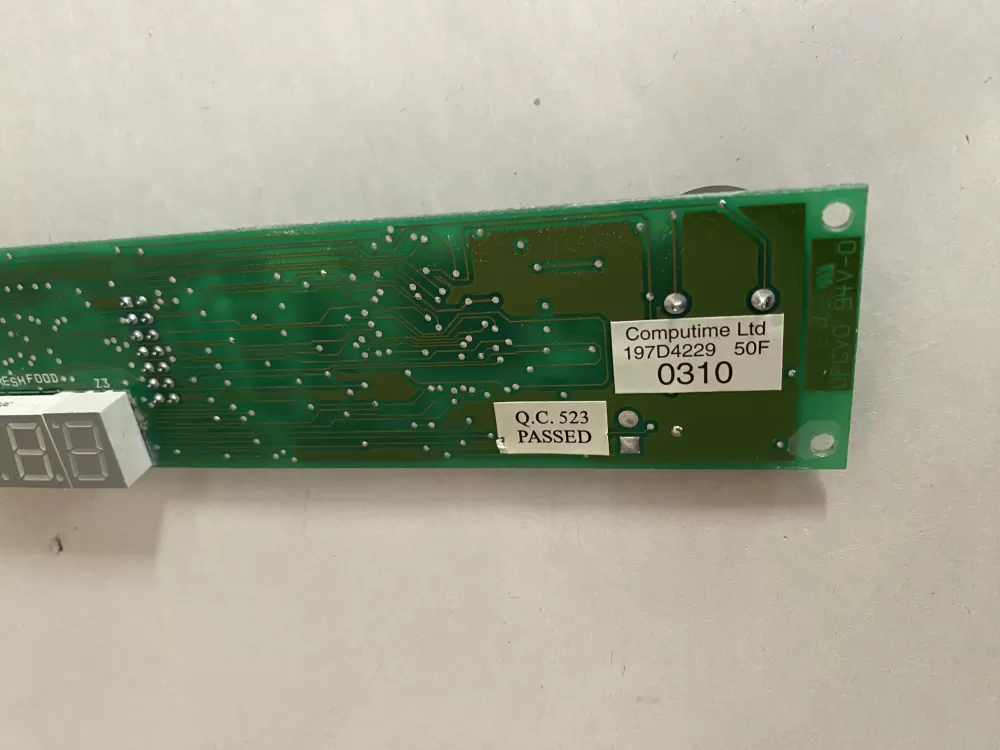 GE refrigerator control board 197D42290310 AZ201619 | BK2363