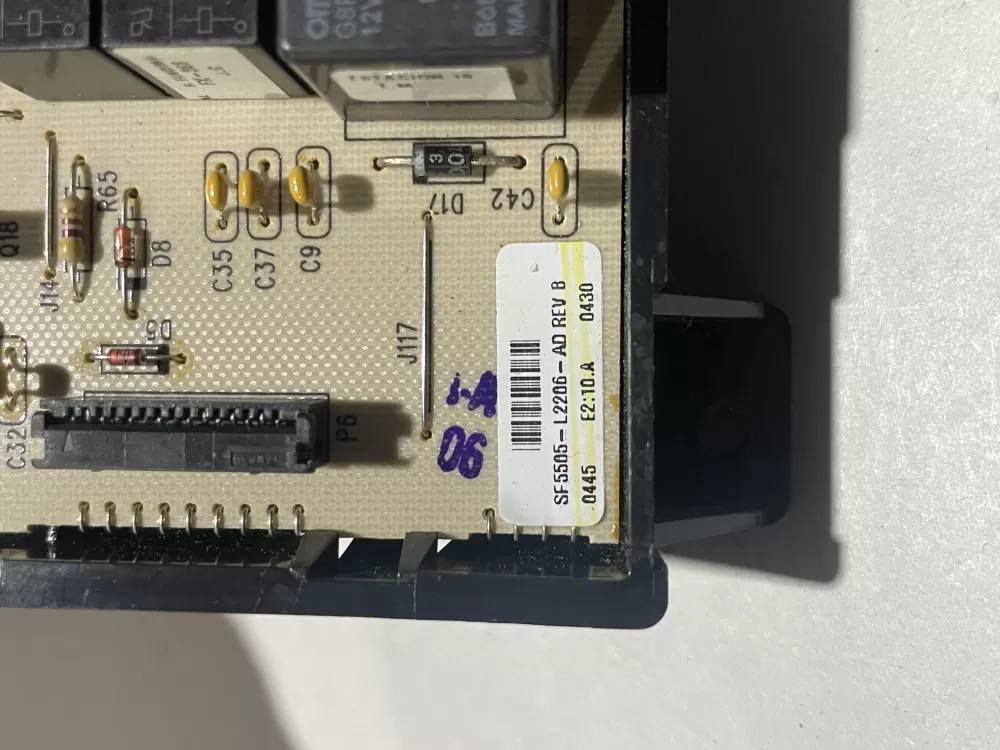 FRIGIDAIRE OVEN RANGE CONTROL BOARD P# SF5505-L2206 AZ114505 | Wm2131