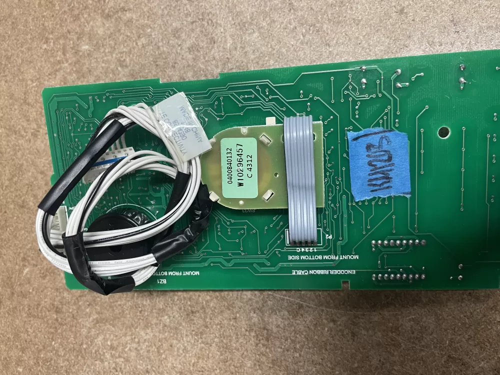Whirlpool W10388677 Dryer Control Board Interface AZ18864 | KM1203