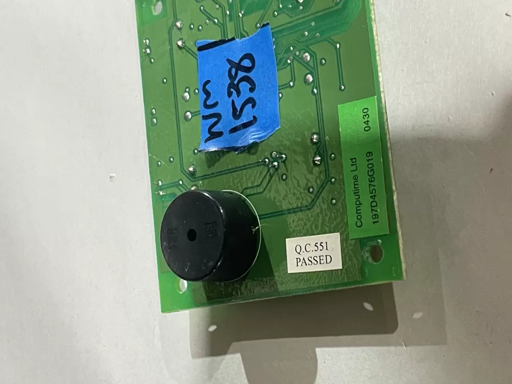 GE 197D4576G019 Refrigerator Control Board AZ188681 | Wm1538