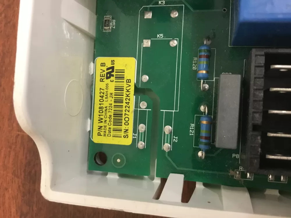 Whirlpool W10810427 Dryer Control Board AZ29173 | NR158