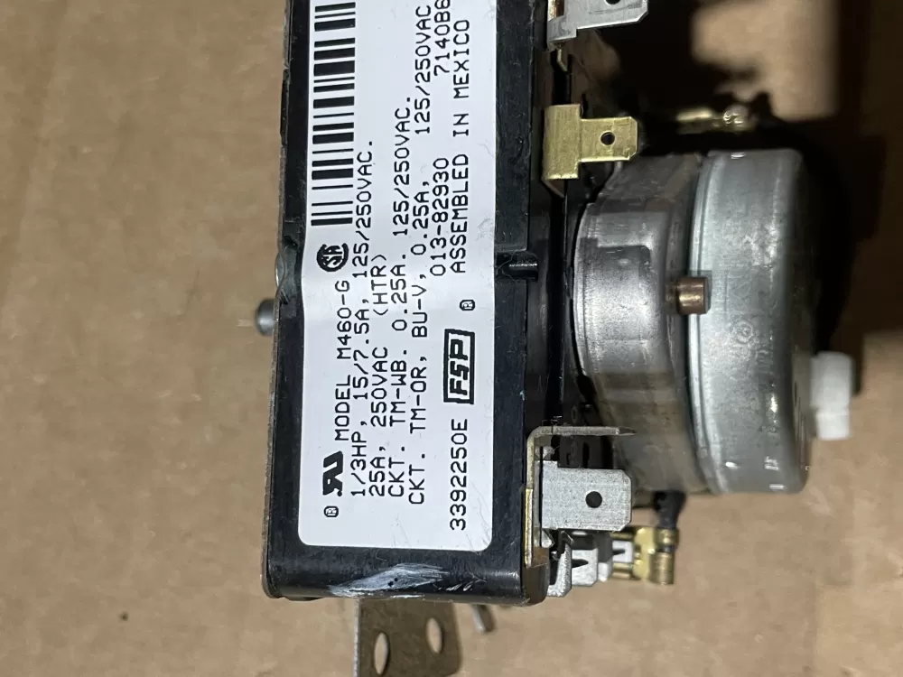 Whirlpool Kenmore Roper 3392250E Dryer Timer AZ89826 | Wm2039