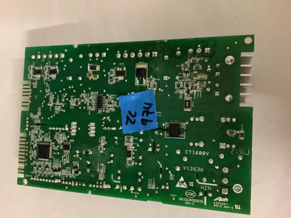 GE Washer 290D1906G001 WH22X33178 Control Board AZ208305 | ZC974