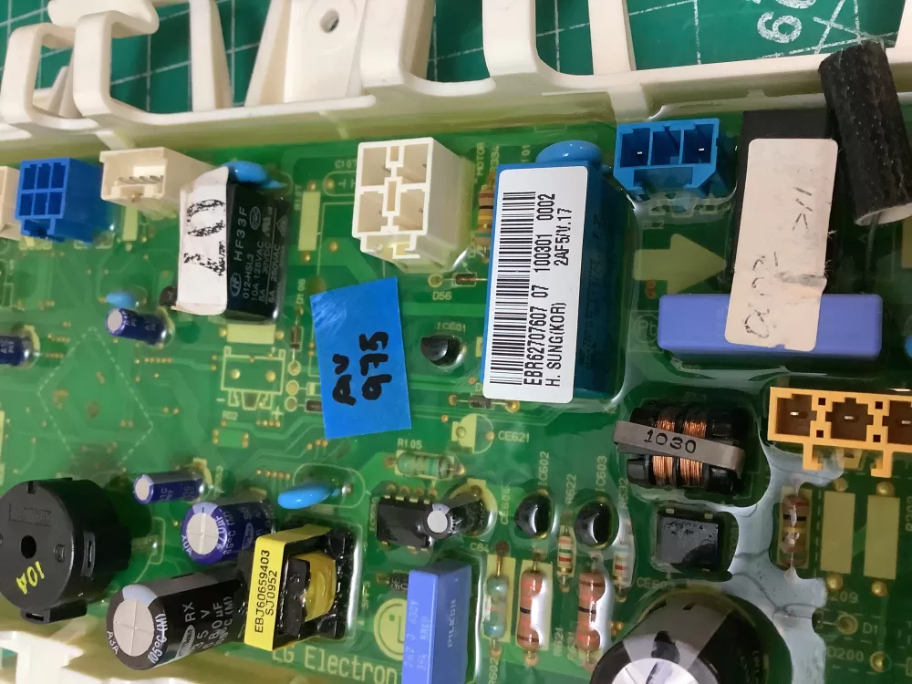 LG EBR62707607 Dryer Control Board AZ224872 | ARV975