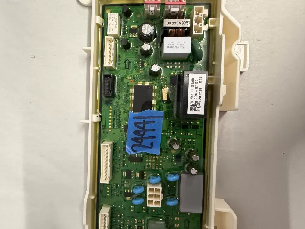Samsung DC92 02117C Washer Control Board AZ217049 | KM2444