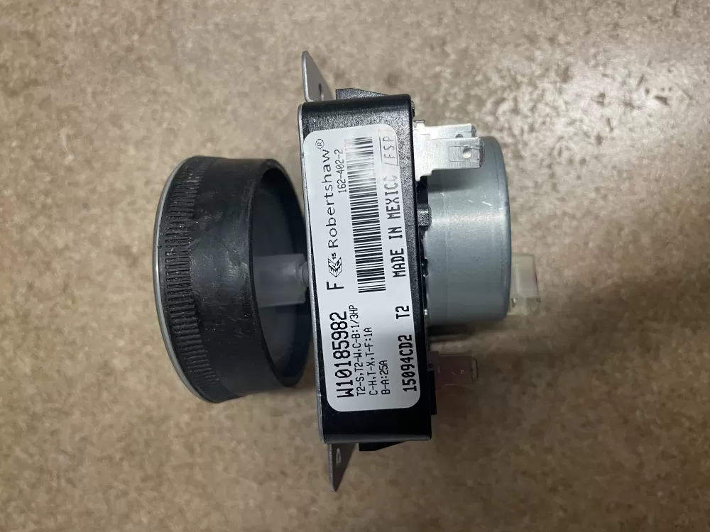 Whirlpool Maytag W10185982 Kenmore WPW10185982VP Dryer Timer AZ23994 | KM661