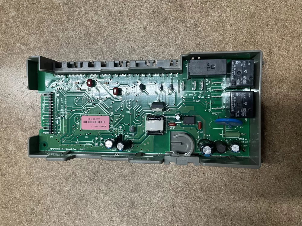 Whirlpool  Kenmore  KitchenAid  Roper  Estate WPW10084141  AP6014950  W10084141  1373167  8559824  8559825  8562996  8562996R  8562997  8562997R  8575276  8575276R  8575277  8575277R  PS11748220  W10039760  W10039770  W10076350  W10076360  W10084141R Dishwasher Control Board