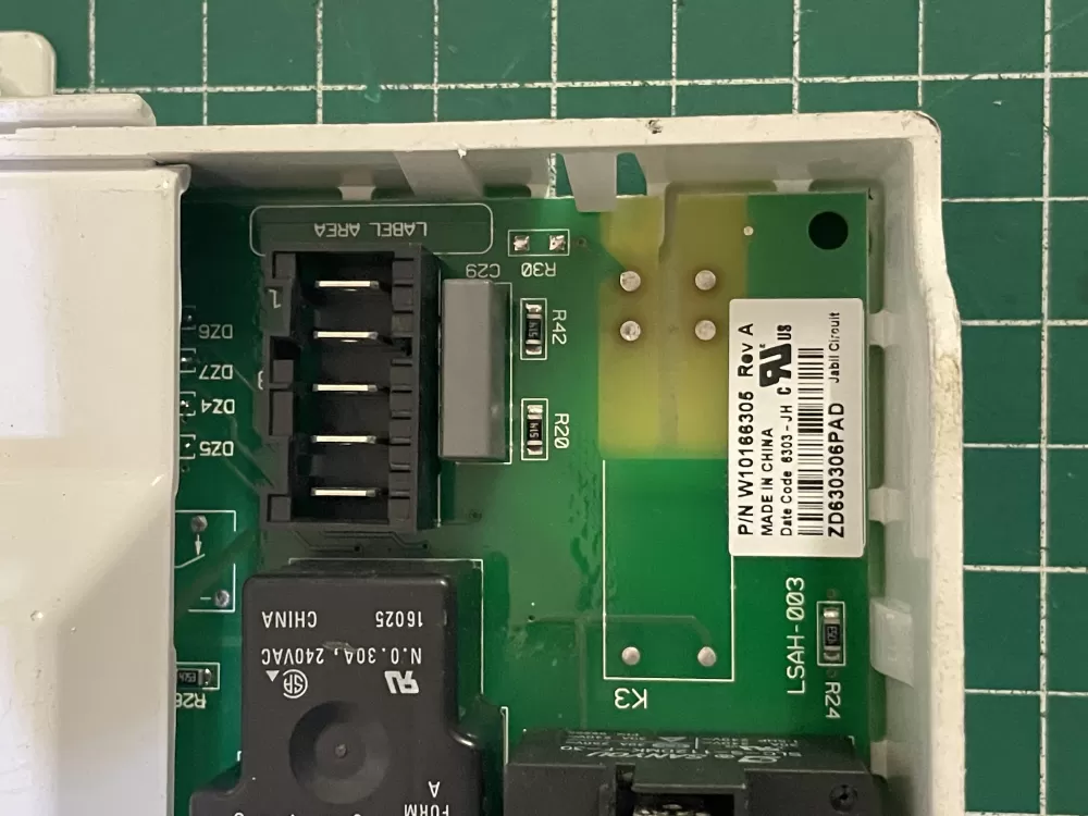 Whirlpool Maytag Kenmore W10166297 Dryer Control Board AZ194205 | KM1584