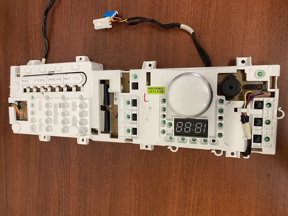 LG EBR62280714 Washer Control Board Interface
