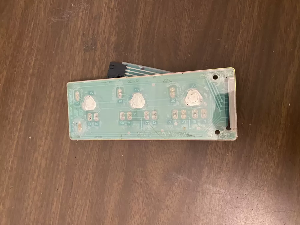 Kenmore Refrigerator Button Control Board # 2252072 Rev. F AZ97286 | BK706