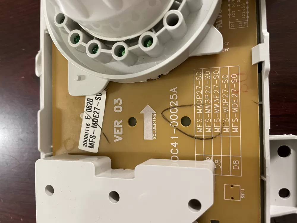 Samsung DC92-00124A MFS-MW3E27-S0LF Washer Control Board AZ71838 | KMV424