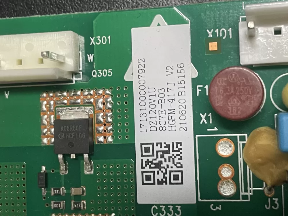 Midea 17131000007922 Refrigerator Control Board AZ12560 | 642