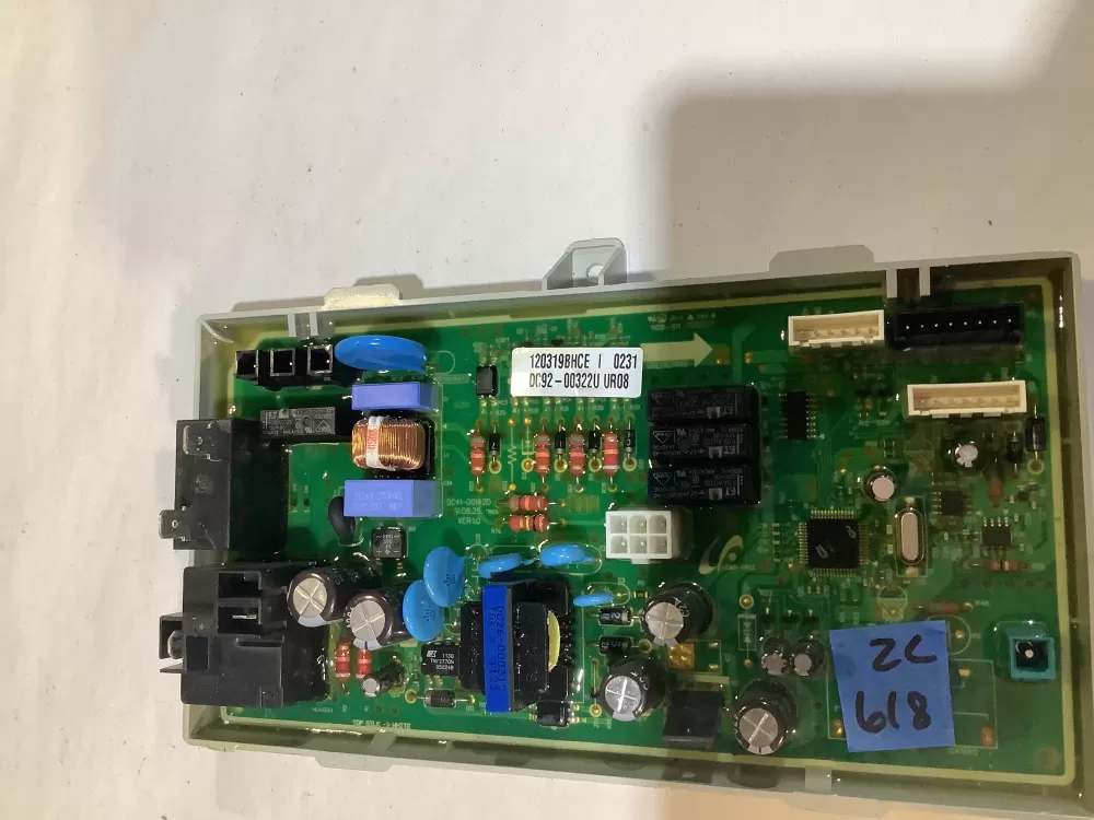 Samsung AP5622228 DC92-00669P DC92-00322U Dryer Control Board AZ232396 | ZC618