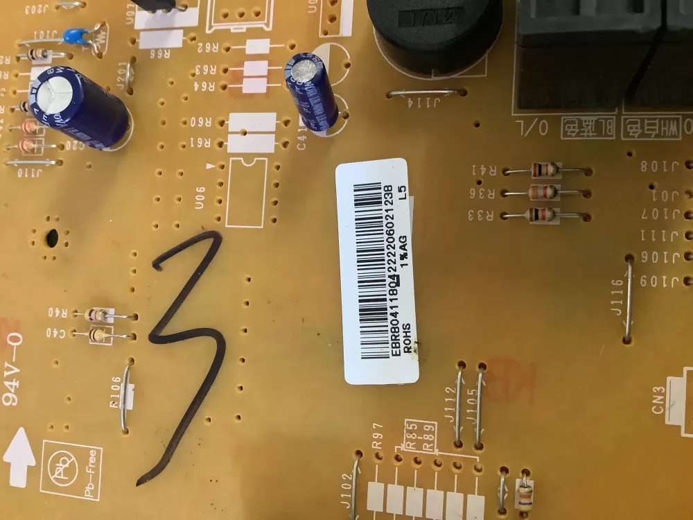 LG Kenmore EBR80411804 AP7223334 Microwave Control Board Panel AZ201838 | NR331