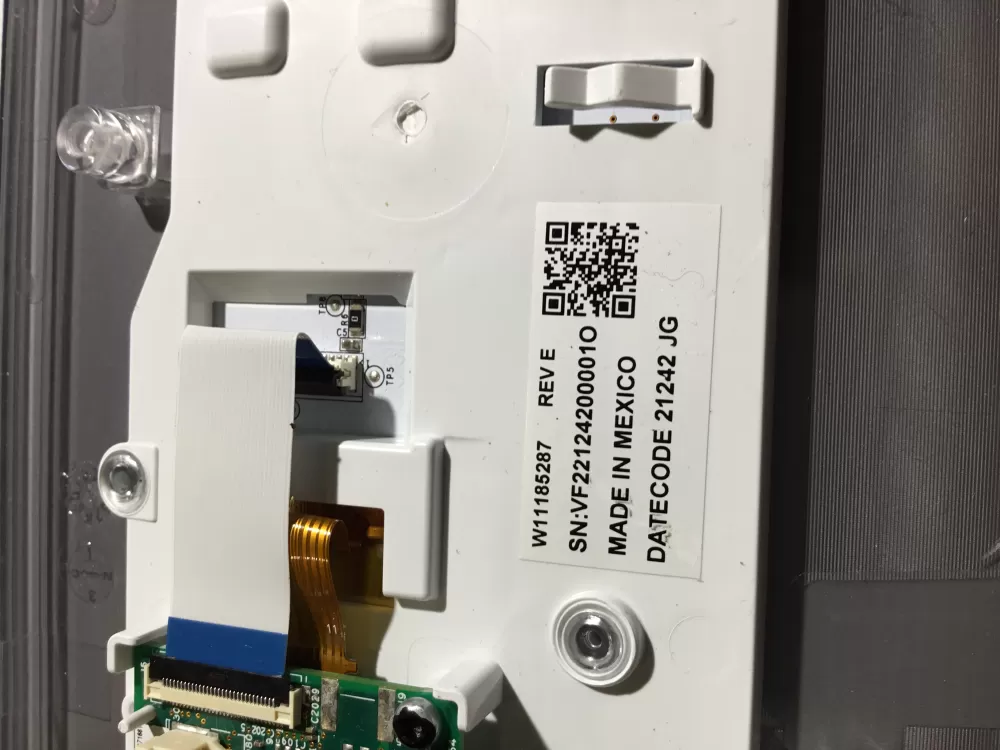 Whirlpool W11185287 Washer Control Board Touchpad Panel AZ29387 | NRV6